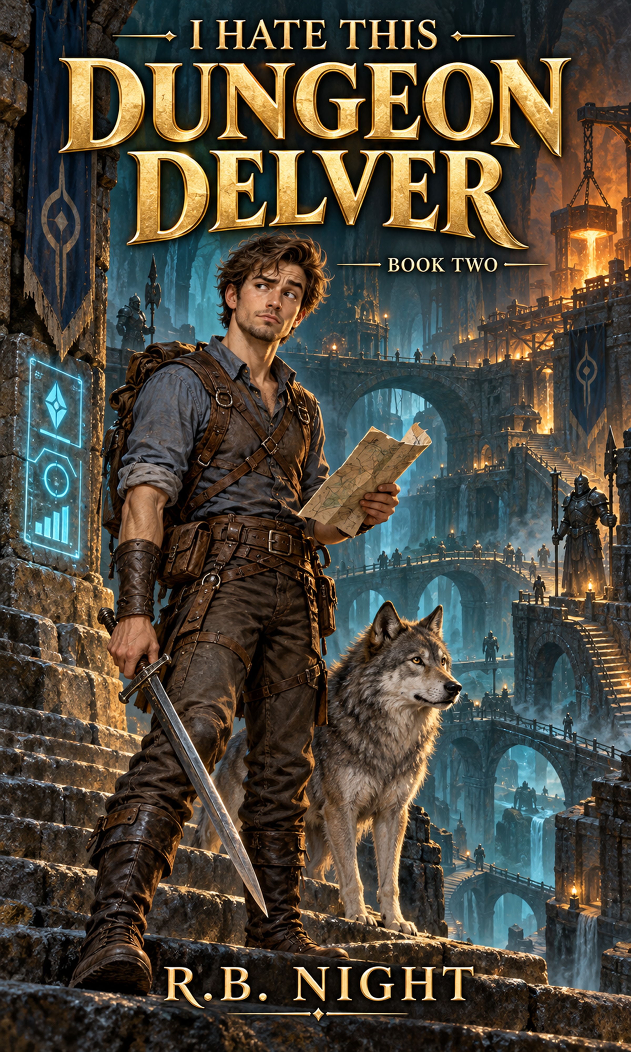 Dungeon Delver by R. B. Night